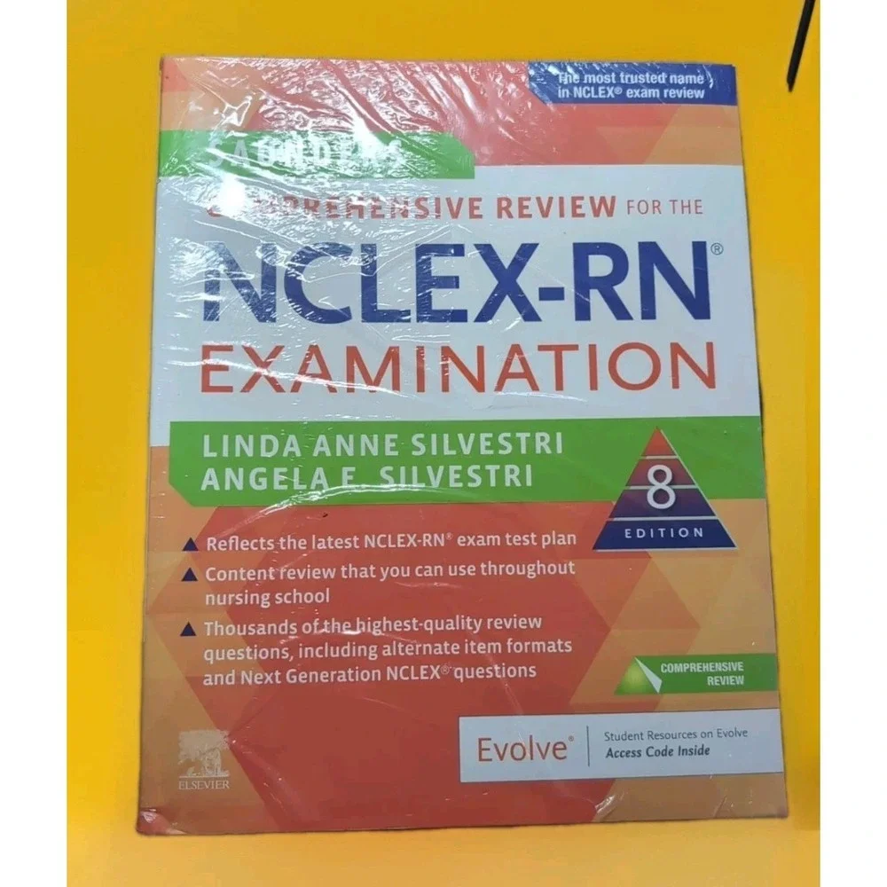 Saunders Comprehensive Review for NCLEX-RN New Sealed w/code (2019 Paperback)